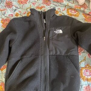 The North Face Kids Black Fleece Jacket